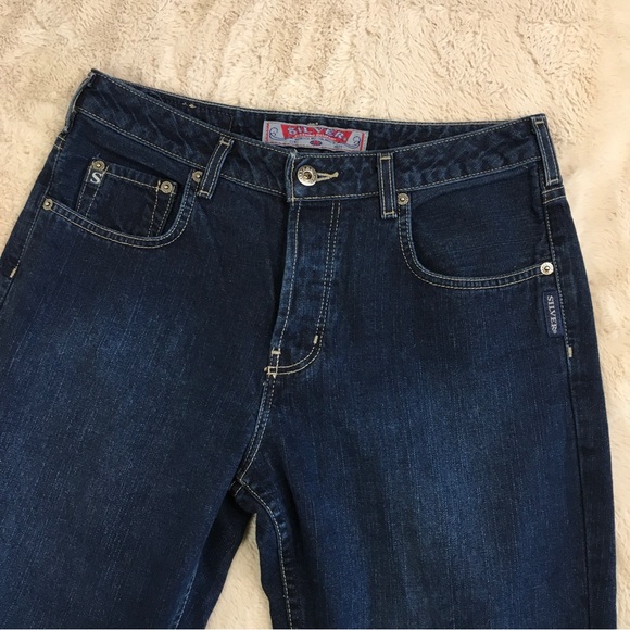 Silver Jeans Vintage High Rise Flare Jeans Size 30 - Picture 3 of 14